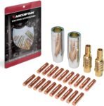 Arccaptain MIG200/MIG130 MB15 MIG Torch Replacement Parts