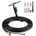 Arccaptain HF Air Cooled WP-17V TIG Torch for MIG205MP Welding Machine