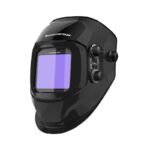 VisionMax X200 Auto Darkening Welding Helmet Black Gloss Coating