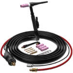 ARCCAPTAIN High Frequency Air Cooled TIG200 DC TIG Torch 13-FT 150 Amps Gun